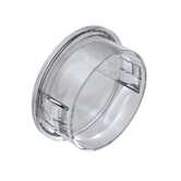 Heyco .51" Shorty Window Plug, .56" Diameter, .25" H, Clear