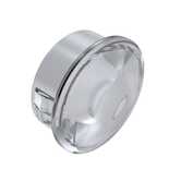 Heyco .51" Shorty Window Plug, .56" Diameter, .25" H, Clear