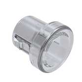 Heyco .187" Window Plug, .25" Diameter, .23" H, Clear