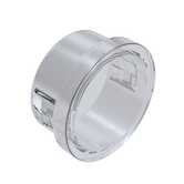 Heyco .5" Window Plug, .56" Diameter, .41" H, Clear