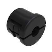 Heyco .625" Snub Bushing, .73" Diameter, Black