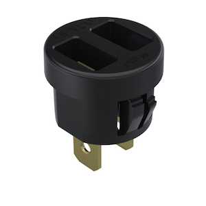 Heyco .5" Non-Polarized Terminal Bushing, Polycarbonate