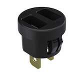 Heyco .5" Non-Polarized Terminal Bushing, Polycarbonate