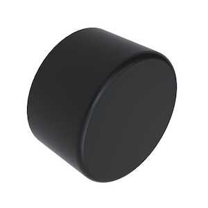 Heyco Heavy Duty Tubing Cap, Round, .75" OD, .50" H, LDPE