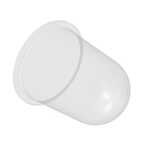 Heyco Conical Adhesive-Backed Bumper, .72" Diameter, .56" H, Polyurethane, Clear