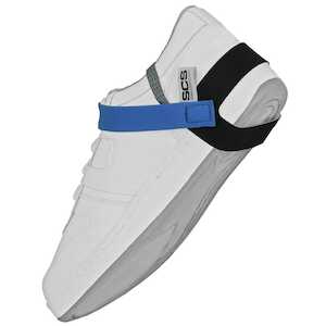 SCS Cup Style 1'' Wide Sole Heel Grounder, Blue, 1 Meg Resistor