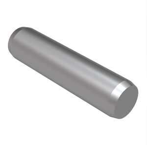 0.8mm X 12mm Long Dowel Pin, Stainless Steel. Specification - ISO2338-m6