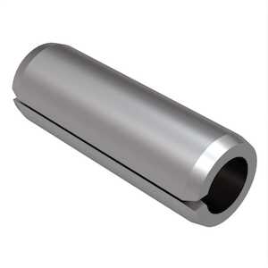 1.5mm X 10mm Long, Heavy Duty Slotted Spring Pin, Stainless Steel, Passivated. Specification - ISO8752