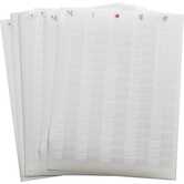 Brady JetTab Self-Laminating Vinyl Labels, 1.38" H x .5" Wx .32" Dia