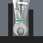 Wera Tools 6003 Joker 15 Set 1 Combination Wrench Set, 15 Pieces