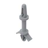 Panduit Bayonet/Arrowhead PCB Support, Locking, .19" (4.8 mm) Panel Hole Diam., .5" (12.7 mm) L, 1000/Pack