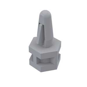 Keystone Bayonet/Female Threaded PCB Support, 1" L, Nylon