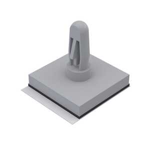 Keystone Bayonet/Adhesive Mount PCB Support, 1/2" L, Nylon