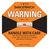 SpotSee L35 ShockWatch Label, 75 G Range, Orange
