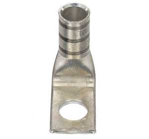 Panduit 1 Hole Copper Compression Lug, 2/0 AWG, .312" Stud Hole Size, 1.63" L