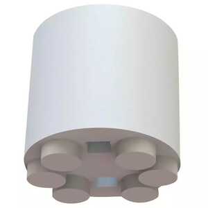 Richco LED Mount, 5.1 mm (.200") Diameter, Nylon, Natural