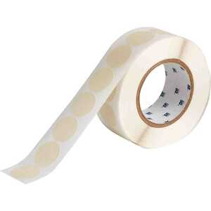 Brady Masking Tape Labels, 1.375" Dia