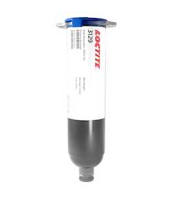 Loctite 3129 One-Part Epoxy Adhesives, 10 ml Syringe, Black