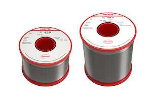 Loctite C 400 97SC 3C .38mm G Cored Solder Wire, 250 g, Reel, Gray