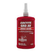 Loctite 087 High Strength Threadlocker, 250 ml Bottle 60 psi Tensile Strength, Medium Viscosity, Red