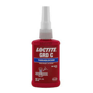 Loctite 084 Medium Strength Threadlocker, 50 ml Bottle, 50 psi Tensile Strength, Low Viscosity, Blue