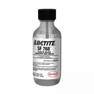 Loctite SF 768 Cured Adhesive Remover, 2 Fl OZ Bottle, Clear to Yellow Appearance