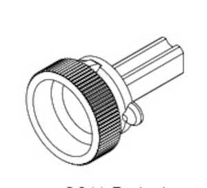 Southco Cam Latch, Knurled Knob, Acetal Copolymer, Black