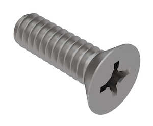 0-80 X 1" Long, Phillips, 82 Degree Flat Head, Stainless Steel Machine Screw. Specification - ASME B18.6.3