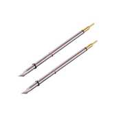 Metcal 600 Series MicroFine Tweezer Solder Tip Cartridge, Conical Bent, 0.2 mm x 6.8 mm