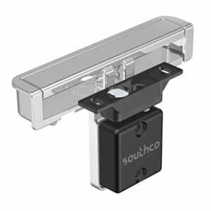 Southco Polar Magnetic Deadbolt Latch, Chrome