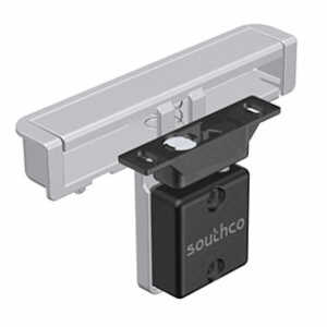 Southco Polar Magnetic Deadbolt Latch, Satin Chrome