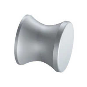 Southco Point Knob, M4 Thread, Zinc Alloy, Satin Chrome