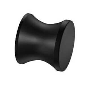 Southco Point Knob, M4 Thread, Zinc Alloy, Powder Coated, Black