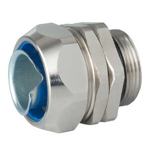 Sealcon 3/4 NPT Pro S Conduit Fitting, For DN 21/21/21 Conduit. Brass, Nickel Plated