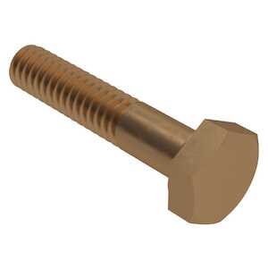1"-8 X 10" Long, Silicon Bronze, Hex Head Cap Screw