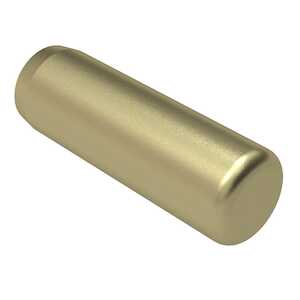 1" X 3" Long, Headless Dowel Pin, .001 Over Nominal Size, Alloy Steel, Cadmium