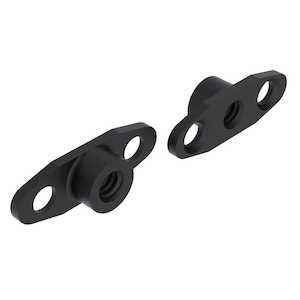 1/4-28 A286 Stainless Steel Self-Locking Nut Plate, Countersunk or Dimple Holes, Dry Film Lubricant