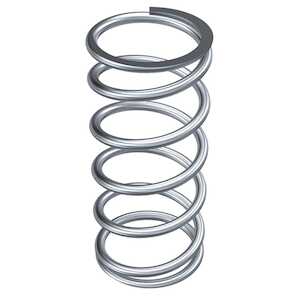 0.016" Compression Spring, .250" L, Music-Wire Steel, Zinc, MS24585-2029