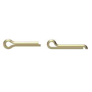 0.031" Cotter Pin .250" L, Steel, Cadmium MS24665-1