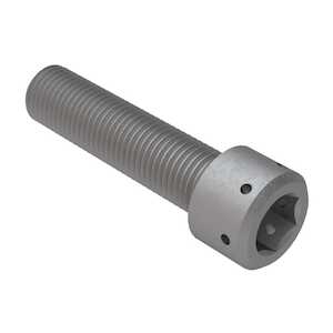 1/2-20 X 1" Long, Socket Head Cap Screw. Drilled Head. Alloy Steel