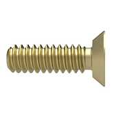 1-64 X 1/8" Long, Phillips, 82 Degree Undercut Flat Head, Steel Machine Screw, Cadmium.