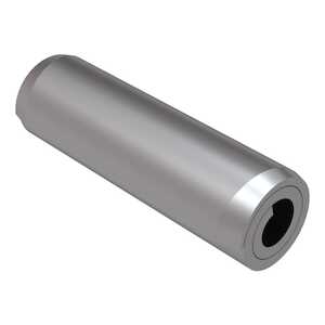 0.039" X 1/2" Long, Standard Duty Coiled Spring Pin, 302 Stainless Steel, Passivated