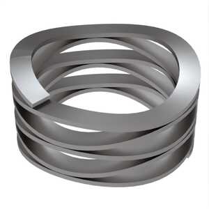 SPEC .008" Multi-Wave Compression Spring, .15" L, 17-7PH Stainless Steel