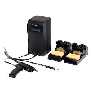 Metcal 80W MX System w/ MX-PS5200, 1 Desolder & 1 Adv Hand Piece, 2 Workstands