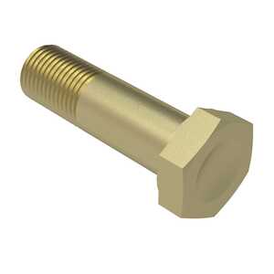 1/2-20 X 1-1/8" Grip Length, Alloy Steel Hex Head Screw, Undrilled, Cadmium