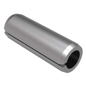 1/16" X 1" Long, Heavy Duty Slotted Spring Pin, 302 Stainless Steel, Passivated