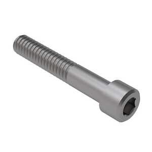 1-1/2-6 X 4-1/2" Long, Socket Head Cap Screw. Stainless Steel, Passivated, Partially Threaded, NAS1352C24-72