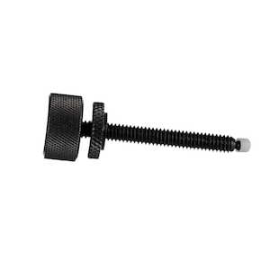 Vlier Delrin Swivel Pad Torque Thumb Screw, 1/2-13 Thread