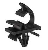 Panduit Arrowhead Mount Cable Clip, .25" Bundle Capacity, Nylon, Black, 100/Pack