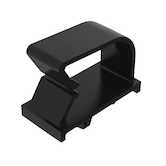 Panduit Arrowhead Mount Wire Saddle, Bevel Entry, .38" Bundle Capacity, Nylon, Black, 50/Pack